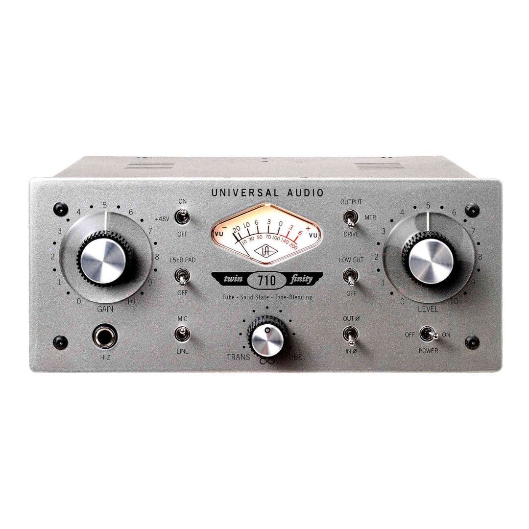 Universal Audio UA-710TF Twin-Finity Mic Preamplifier with XLR Cables (3)
