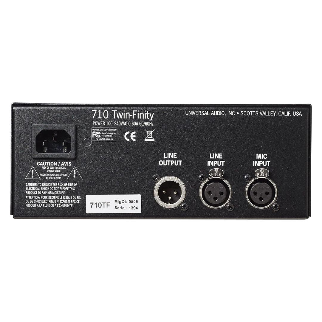Universal Audio UA-710TF Twin-Finity Mic Preamplifier with XLR Cables (3)