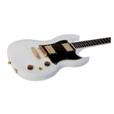 Schecter ZV-H6LLYW66D Electric Guitar (Gloss White) (Open Box)