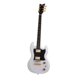 Schecter ZV-H6LLYW66D Electric Guitar (Gloss White) (Open Box)