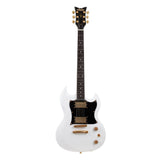 Schecter ZV-H6LLYW66D Electric Guitar (Gloss White) (Open Box)
