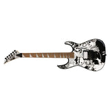 Jackson X Series Dinky DK1 H Electric Guitar (Skull Kaos) with Hardshell Case