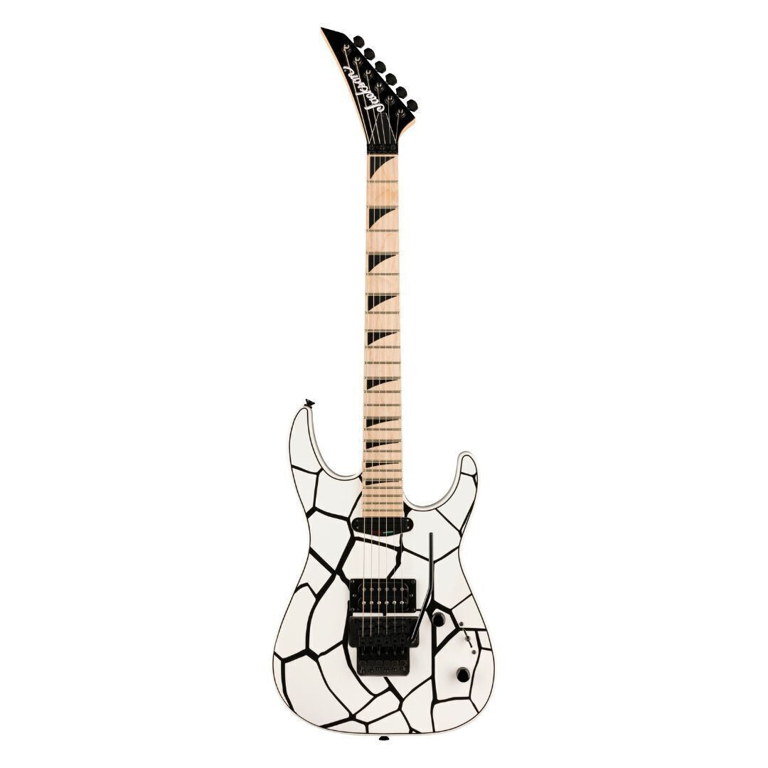 Jackson X Series Dinky DK1A Electric Guitar (White Tortoise) w/ Gig Bag, Strings