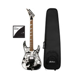 Jackson X Series Dinky DK1 H Electric Guitar (Skull Kaos) w/ Gig Bag and Strings