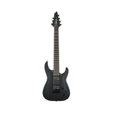 Jackson JS Series Dinky Arch Top JS22-7 DKA HT Electric Guitar (Black) Bundle