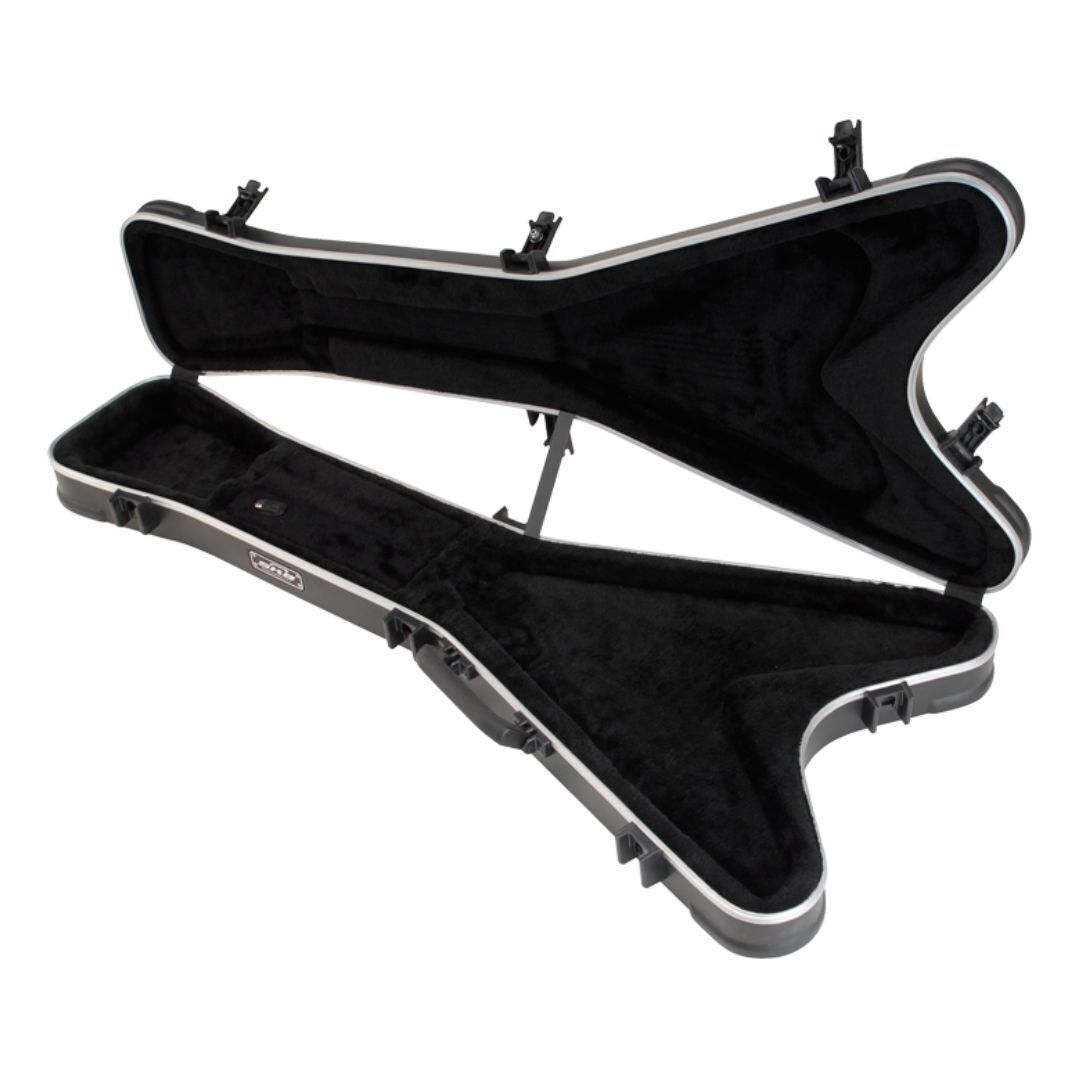 SKB 1SKB-58 Flying V Type Hardshell - TSA Latch, Over-Molded Handle