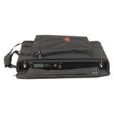 SKB 1SKB-SC191U 1U Soft Rack Case, Steel Rails, Heavy Duty zippers bundle