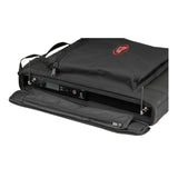 SKB 1SKB-SC191U 1U Soft Rack Case, Steel Rails, Heavy Duty zippers bundle