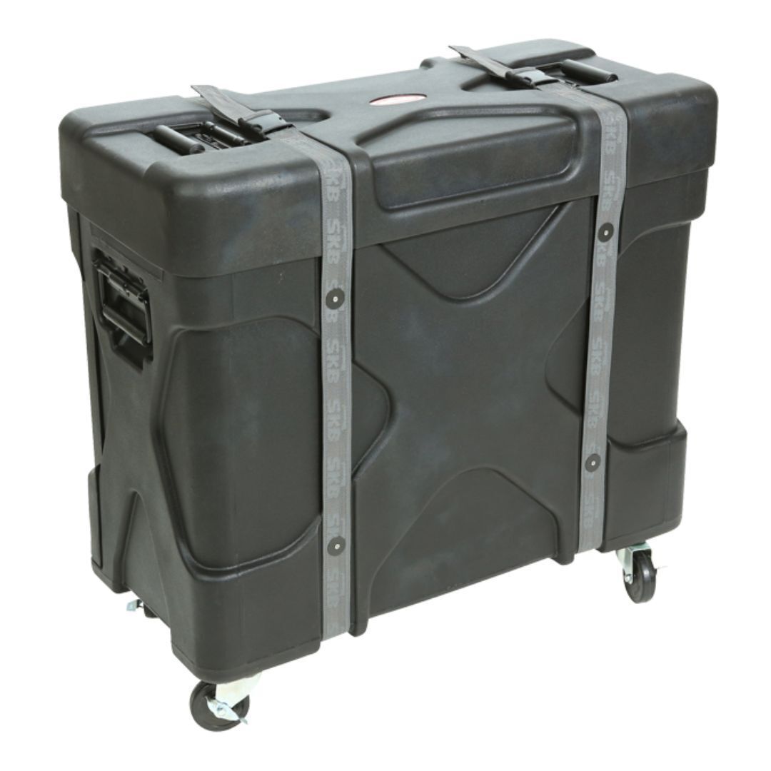 SKB 1SKB-TPX2 Roto-Molded Trap X2 Drum Hardware Case w/built-in Cymbal Vault