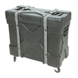 SKB 1SKB-TPX2 Roto-Molded Trap X2 Drum Hardware Case w/built-in Cymbal Vault