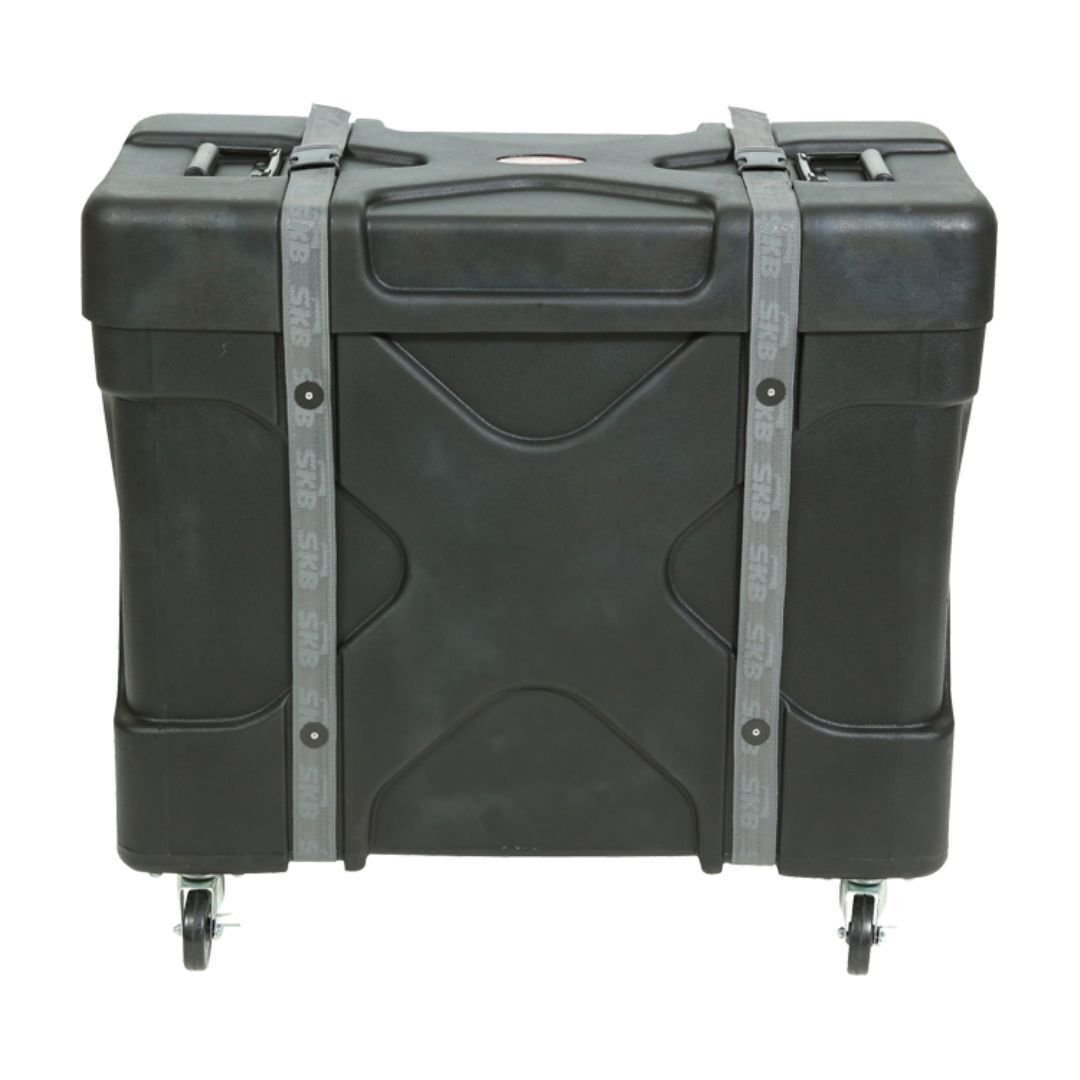 SKB 1SKB-TPX2 Roto-Molded Trap X2 Drum Hardware Case w/built-in Cymbal Vault
