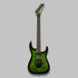Jackson Pro Plus Series Soloist DKAQ Electric Guitar (Emerald Green) with Case