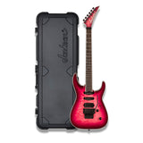 Jackson Pro Plus Soloist SLA3Q 6-String Electric Guitar (Fuschia Burst) and Case