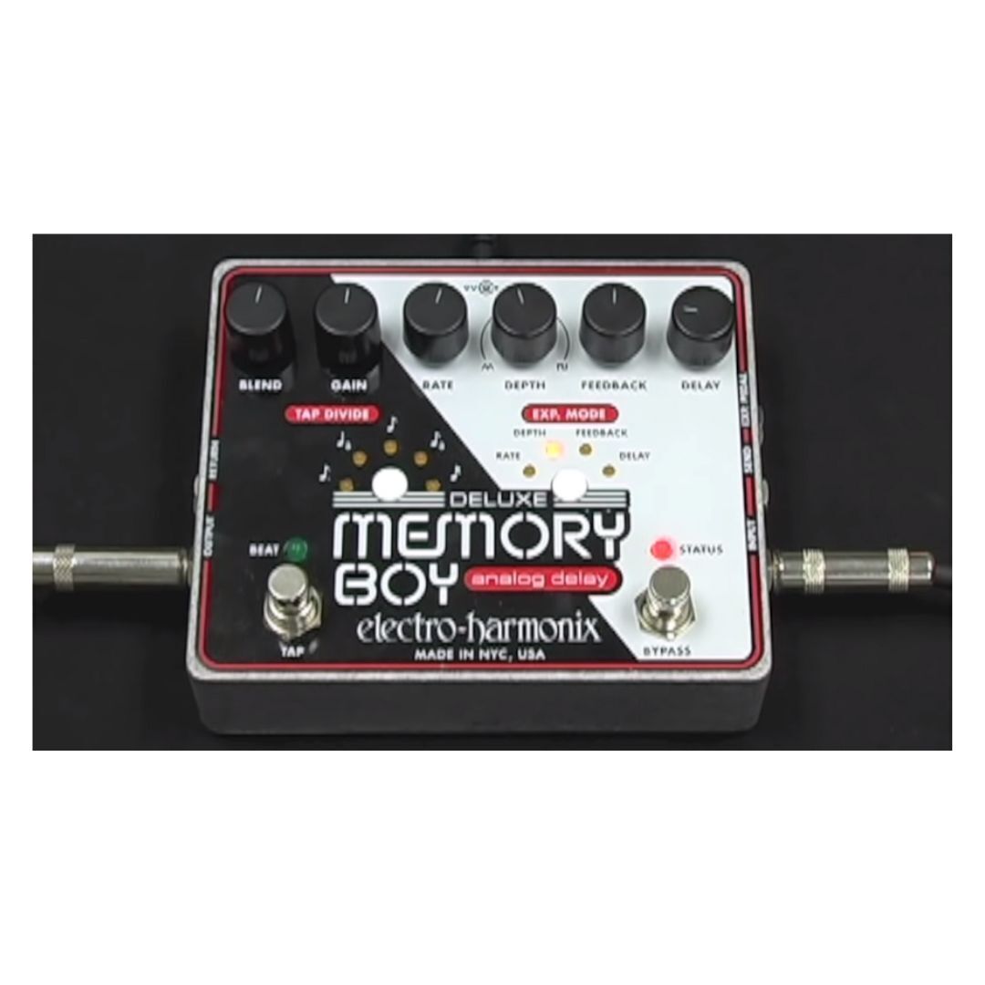 Electro-Harmonix Deluxe Memory Boy Analog Delay Pedal W/Tap Tempo