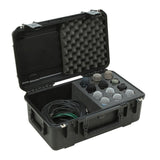 SKB Music iSeries Waterproof 12-Mic Case with Storage Compartment