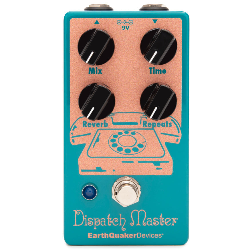 EarthQuaker Devices Dispatch Master V3 SR Delay and Reverb Pedal (Water Blue)