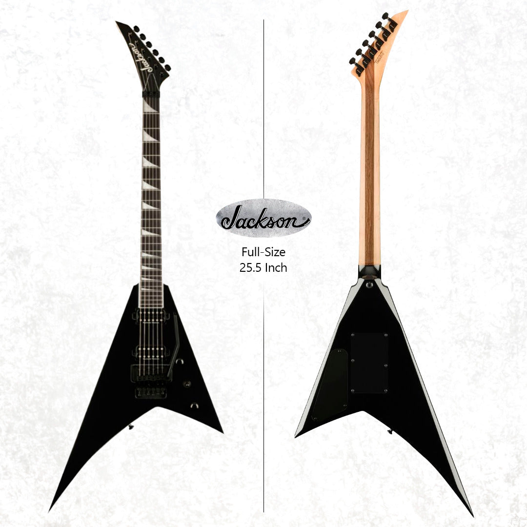 Jackson Pro Plus Series Rhoads RR24 Electric Guitar (Deep Black) with Case