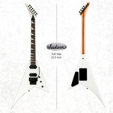 Jackson Pro Plus Series Rhoads RR24 Electric Guitar (Snow White) Bundle