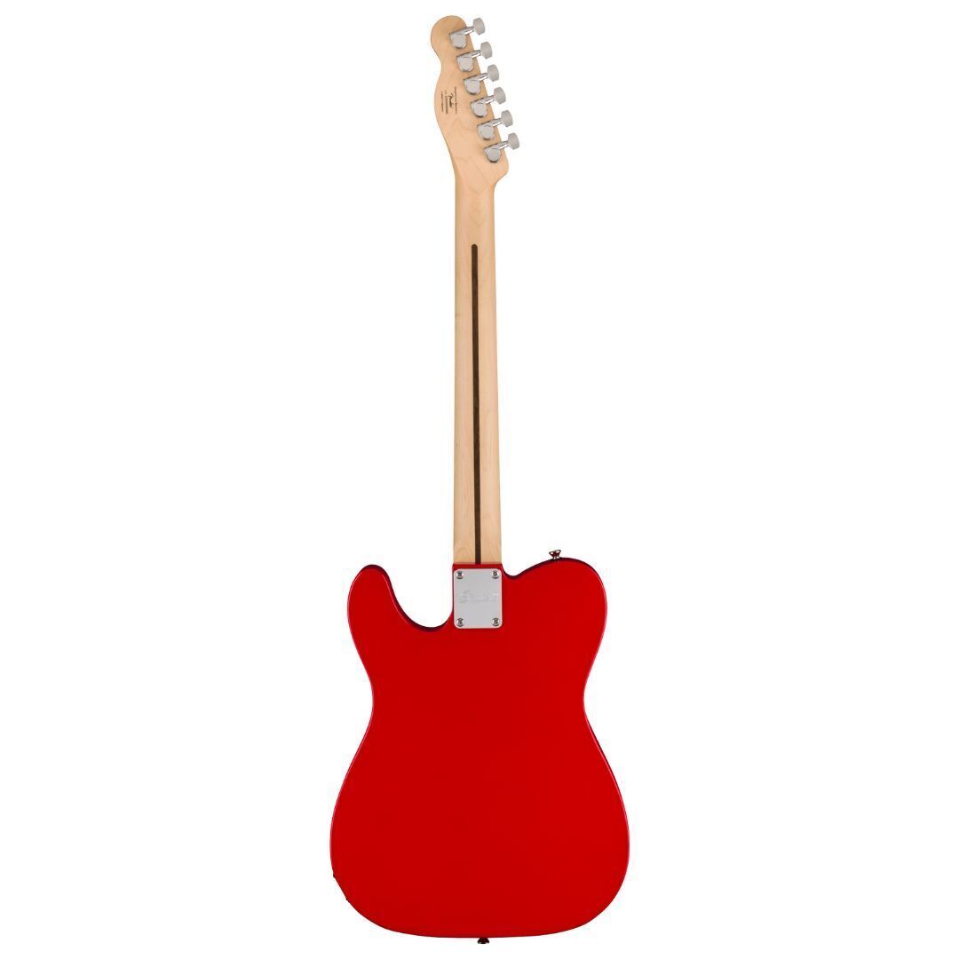 Squier Sonic Telecaster, Laurel Fingerboard, Black Pickguard, Torino Red