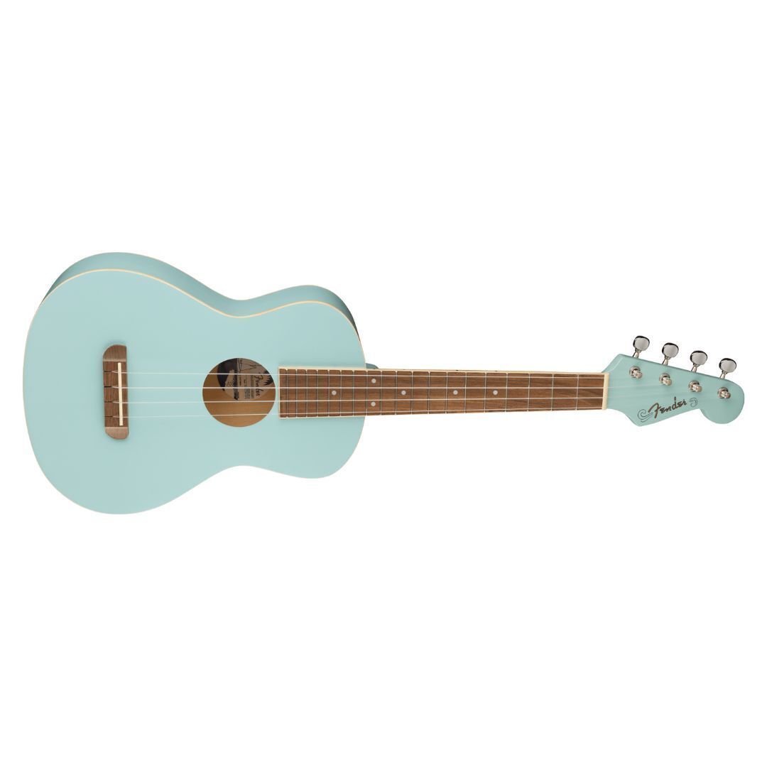 Fender Avalon Tenor Ukulele, Walnut Fingerboard, Daphne Blue