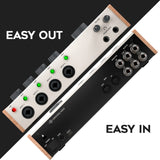 Universal Audio VOLT-476P USB Audio Interface with XLR, Guitar and TRS Cables
