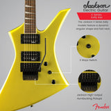 Jackson X Series Kelly KEX Electric Guitar (Lime Green Metallic) Bundle