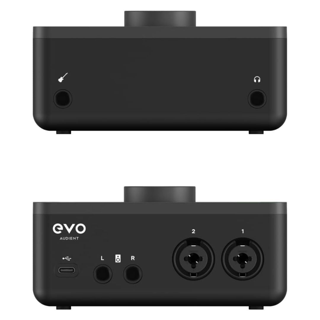 Audient EVO4SRB Start Recording Bundle with Audio Interface, Mic and Headphones