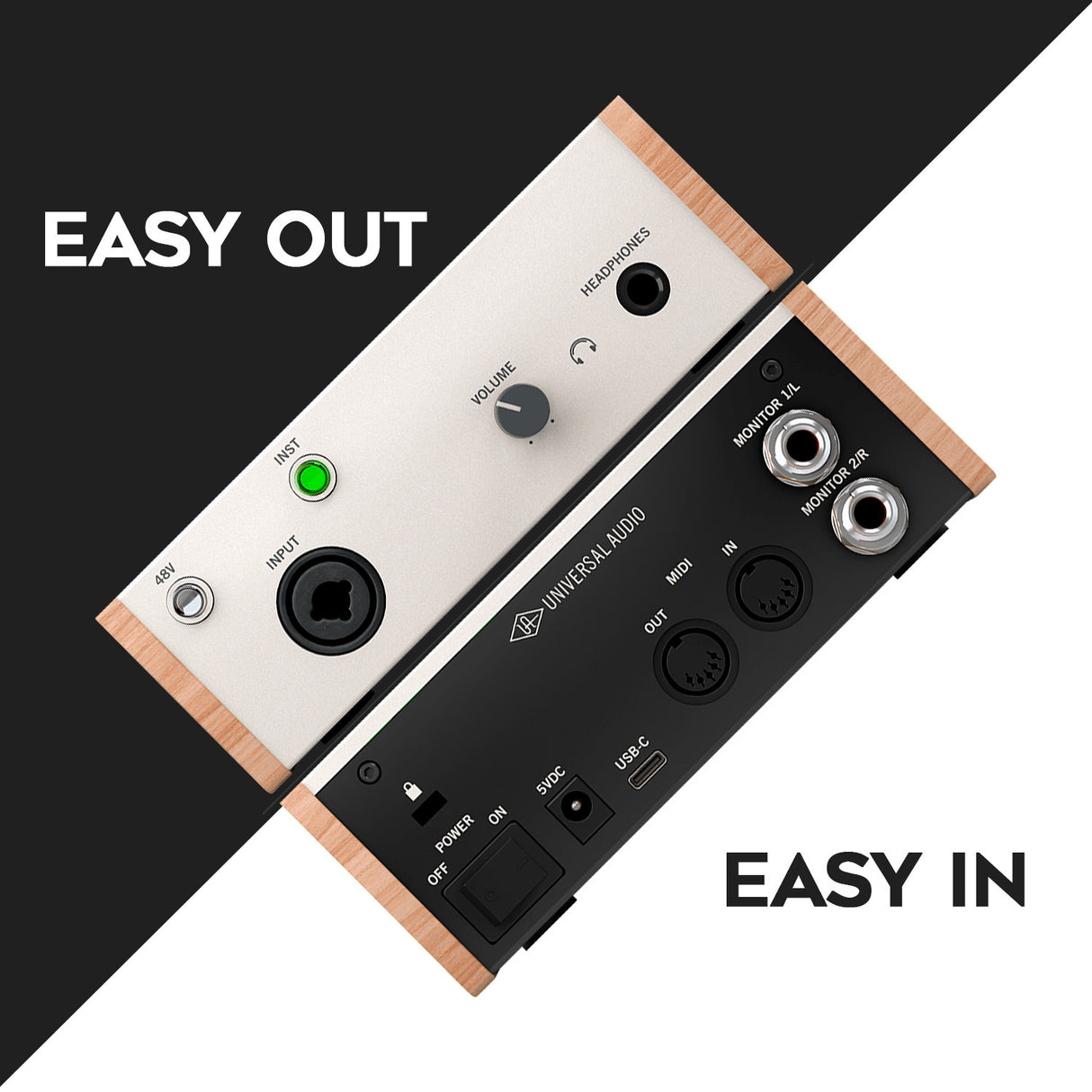 Universal Audio VOLT-176 USB Audio Interface with XLR Cable & 1/4 in TRS Cables