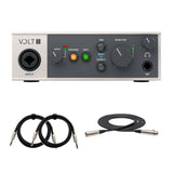 Universal Audio VOLT-1 USB Audio Interface with XLR Cable and 1/4 in. TRS Cables (Open Box)