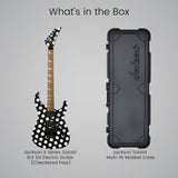 Jackson X Series Soloist SLX DX Electric Guitar (Polka Dot) Bundle