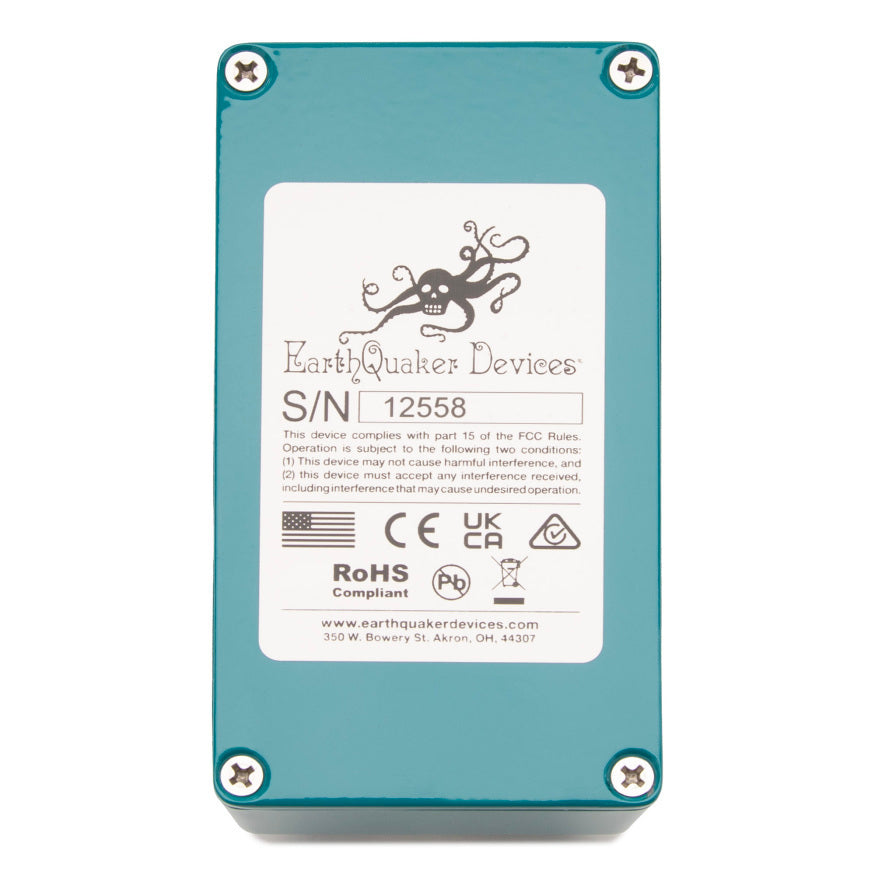 EarthQuaker Devices Acapulco Gold Power Amp Distortion Pedal (Water Blue)