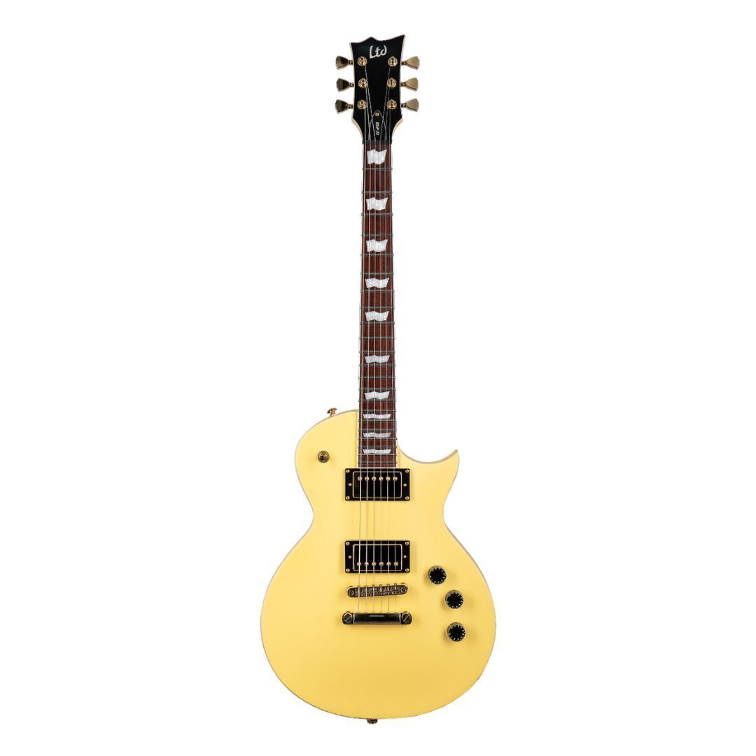 ESP LTD EC-256 Electric Guitar, Vintage Gold Satin
