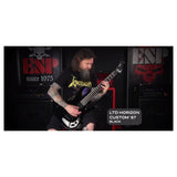 ESP LTD Horizon Custom 87 Electric Guitar, Black