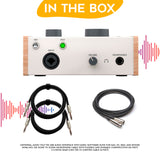 Universal Audio VOLT-176 USB Audio Interface with XLR Cable & 1/4 in TRS Cables