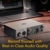 Universal Audio VOLT-2 USB Audio Interface with XLR,Guitar and 1/4 in TRS Cables