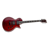 ESP LTD Deluxe EC-1000QM Electric Guitar, See-Thru Black Cherry