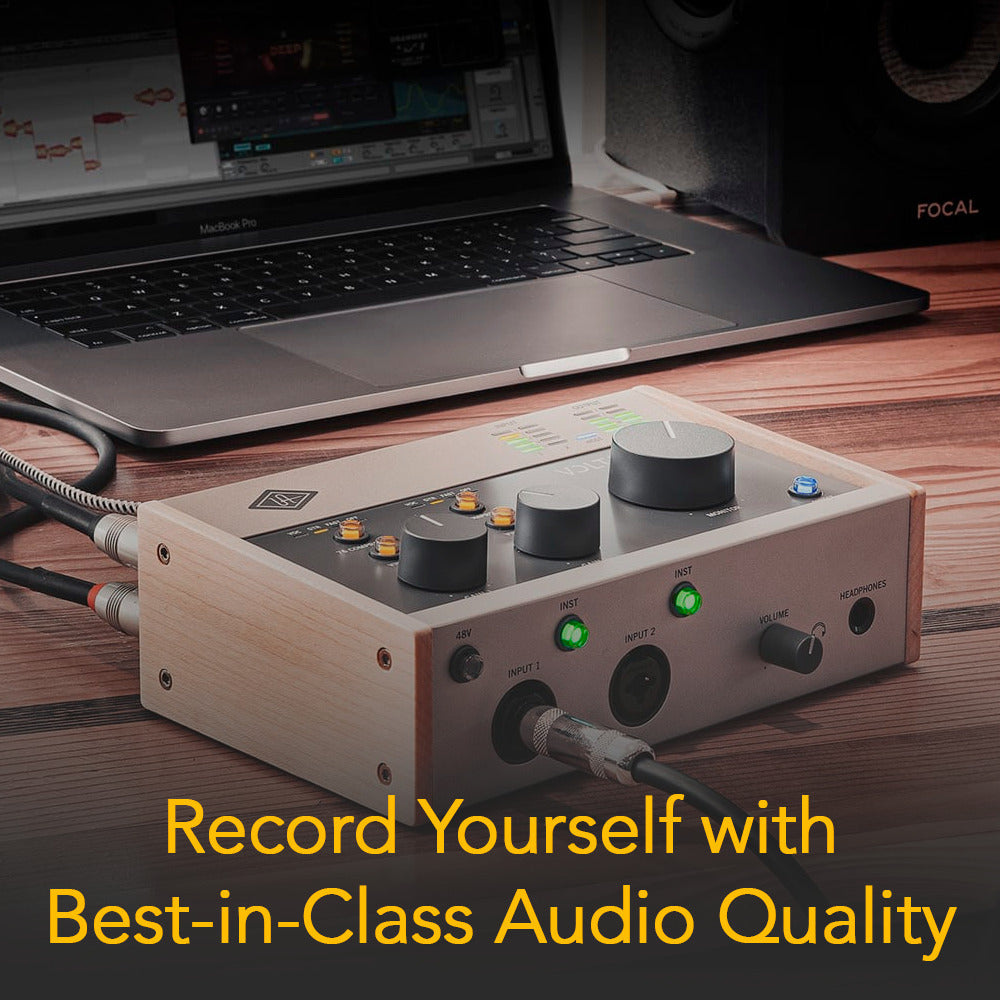 Universal Audio VOLT-276 USB Audio Interface with Headphones Bundle