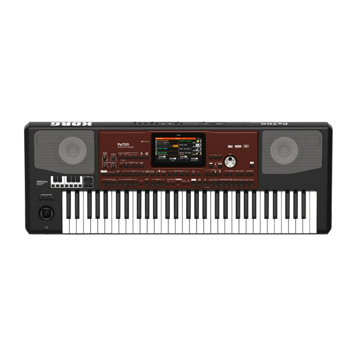 Korg Oriental Professional Arranger 61-Key with Touchscreen and Speakers (Black) (Open Box)