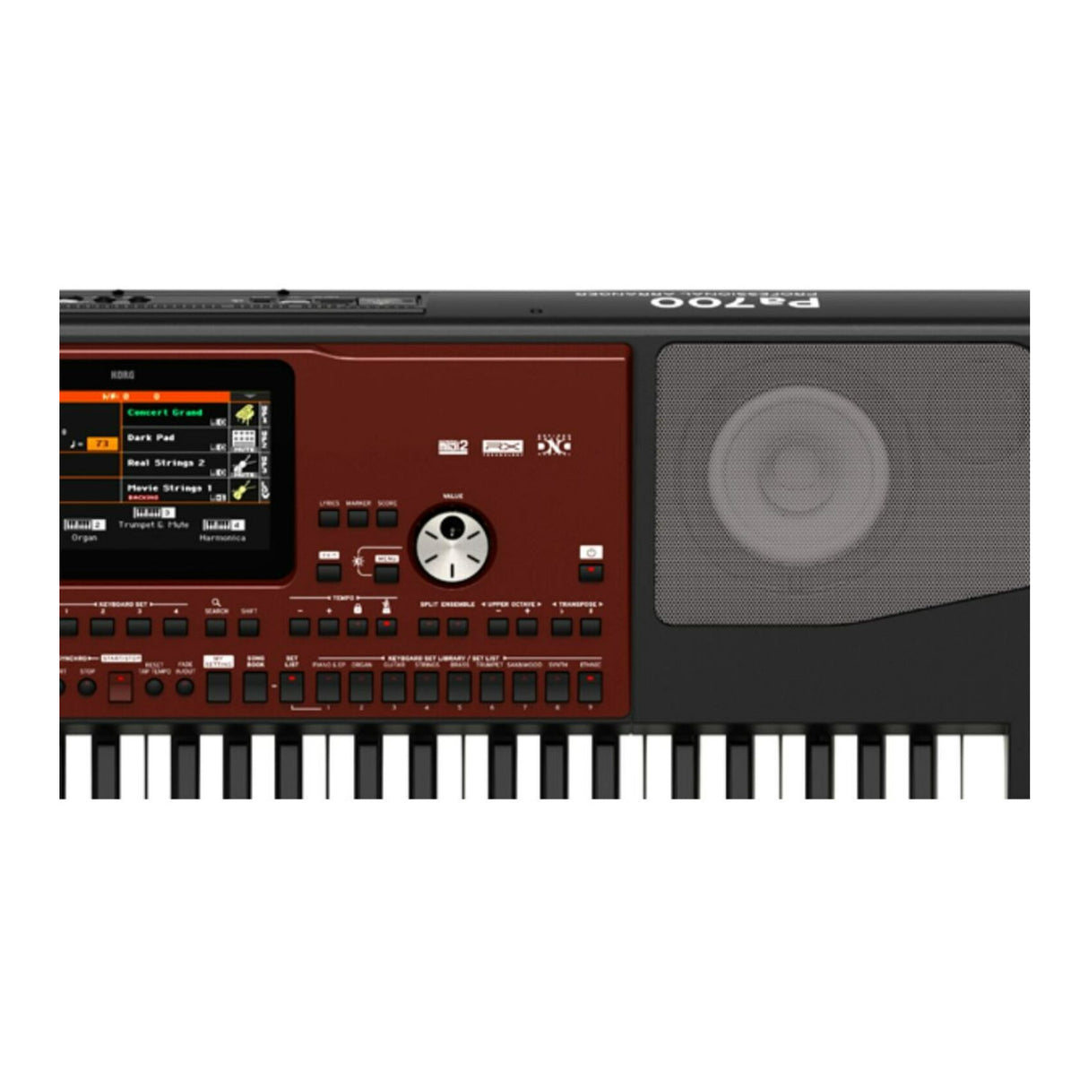 Korg Oriental Professional Arranger 61-Key with Touchscreen and Speakers (Black)