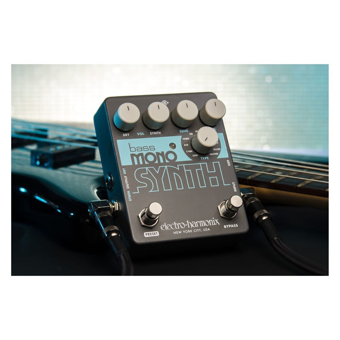 Electro Harmonix Bass Mono Synth Effects Pedal