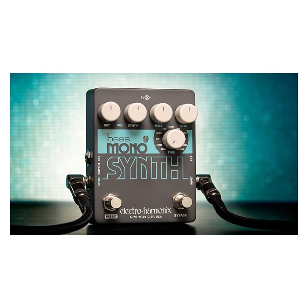 Electro Harmonix Bass Mono Synth Effects Pedal