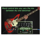 Electro-Harmonix Deluxe Bass Big Muff Pi Fuzz Pedal For Bass