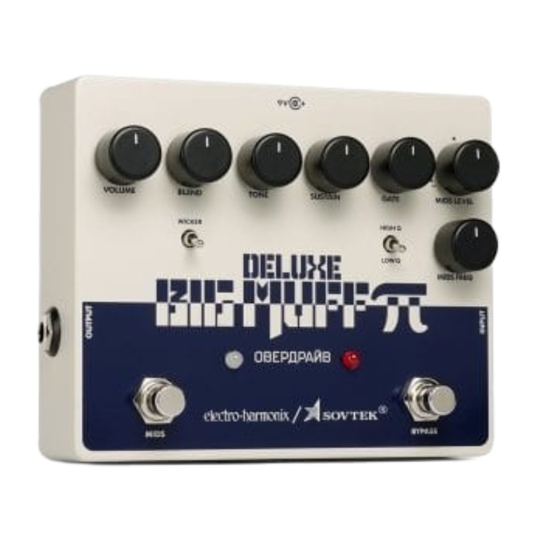 Electro Harmonix Sovtek Deluxe Big Muff Pi Effects Pedal