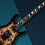 Jackson JS Series Dinky JS32 DKAP Electric Guitar (Black Burst Poplar) Bundle