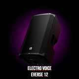 Electro Voice EVERSE 12 12-Inch Battery Powered Speaker (Black) Bundle