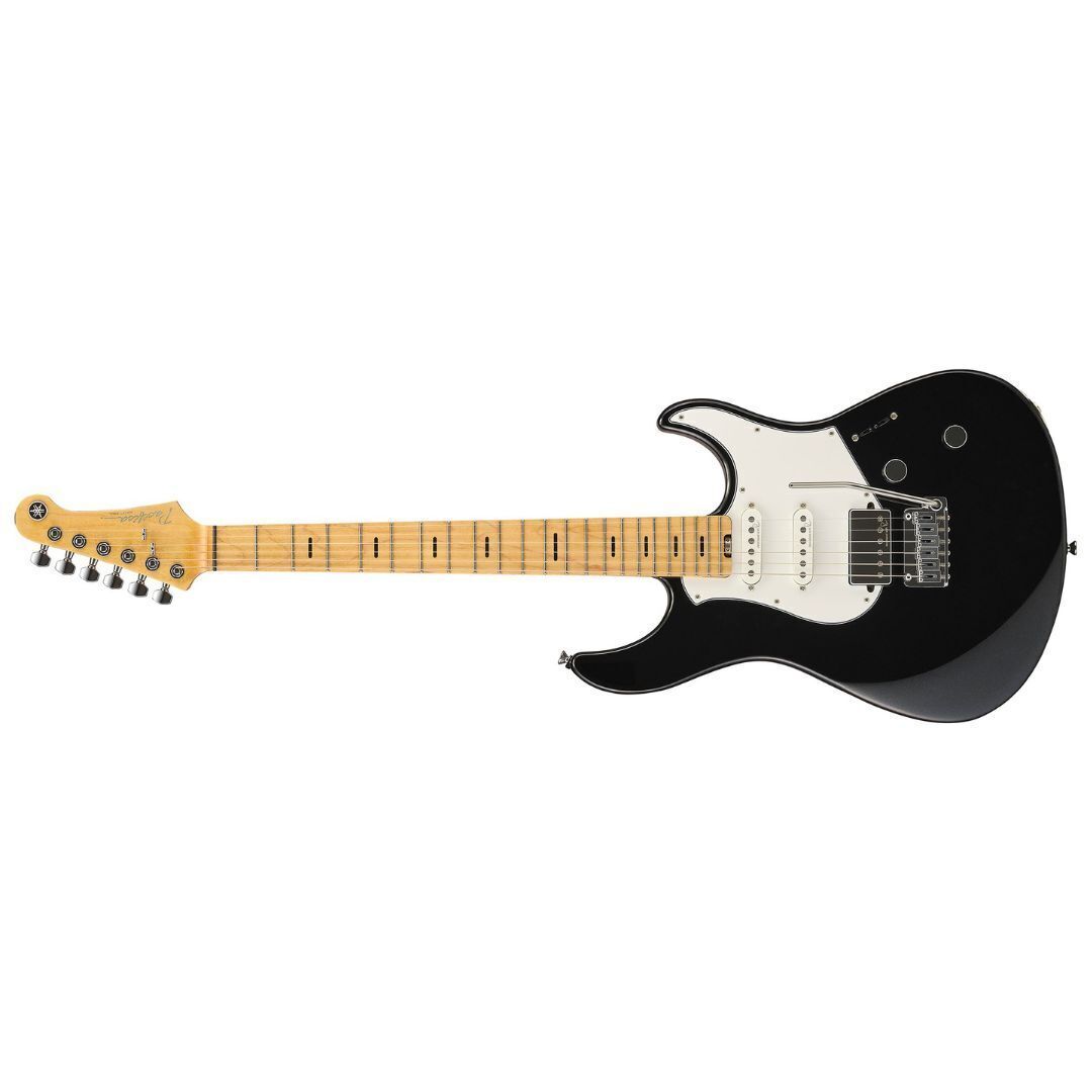 Yamaha Pacifica Professional 6 String Solid-Body Electric Guitar, Black Metallic