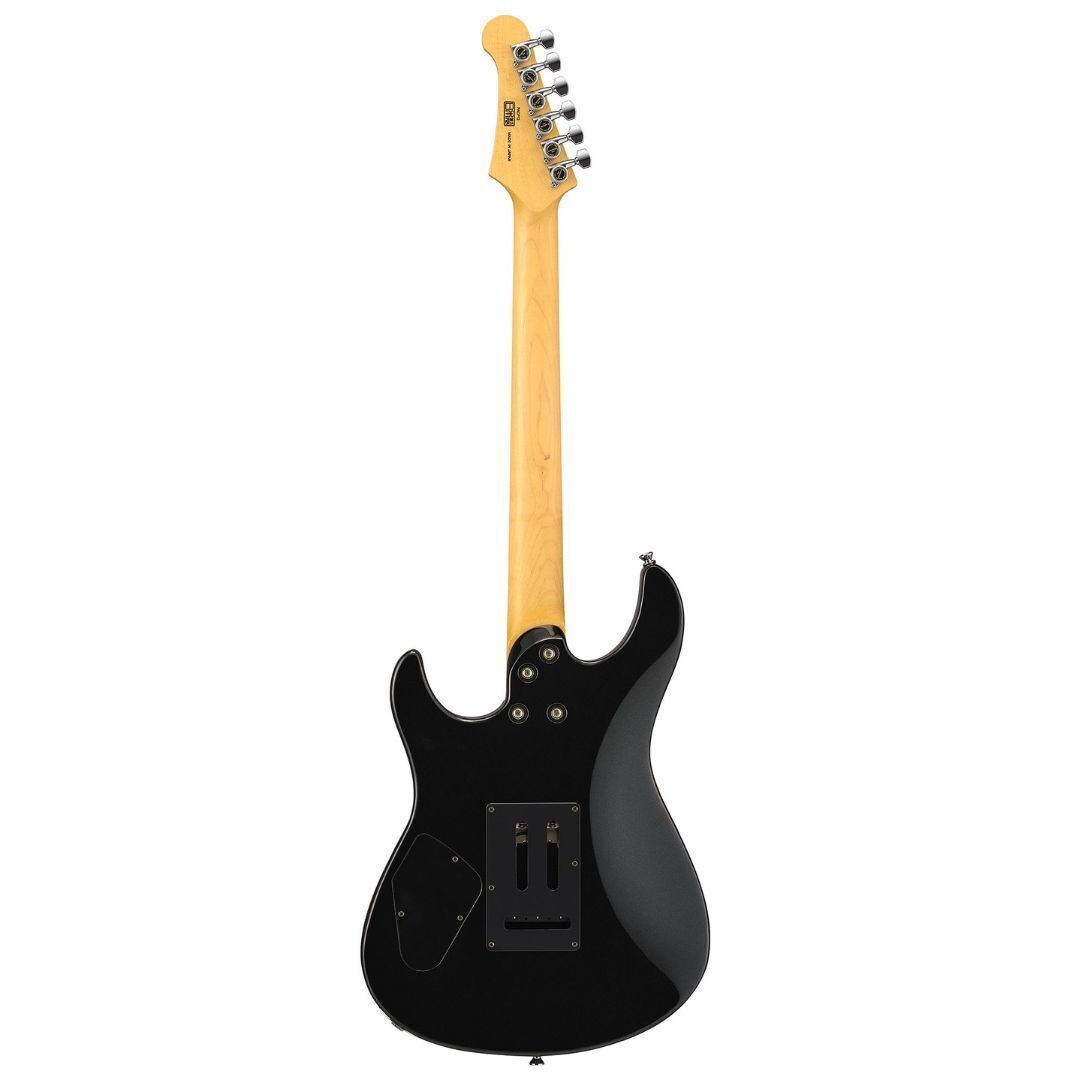 Yamaha Pacifica Professional 6 String Solid-Body Electric Guitar, Black Metallic