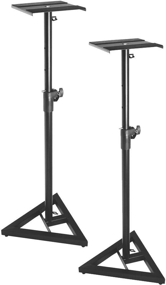 Yamaha HS8 Powered Studio Monitor (Pair) Bundle with Studio Monitor Stand (Pair)