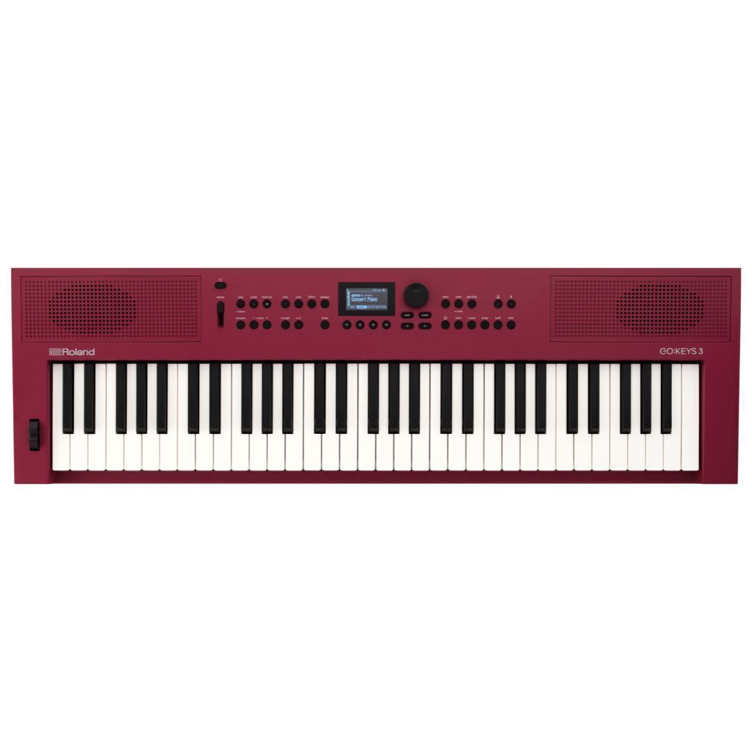 Roland GO:KEYS 3 Music Creation Keyboard (Dark Red)