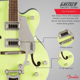 Gretsch G5420T Electromatic Electric Guitar (Green) with Hardshell Case
